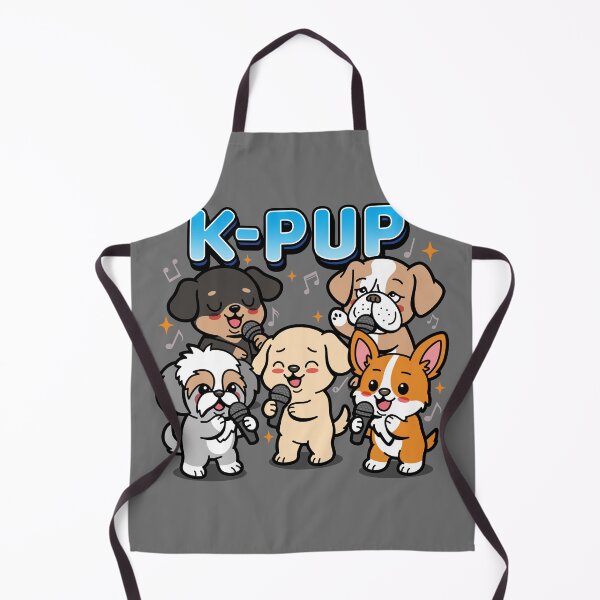 Item preview, Cute Kawaii KPop Puppies Dog Lover Cartoon designed and sold by BoggsNicolasArt.