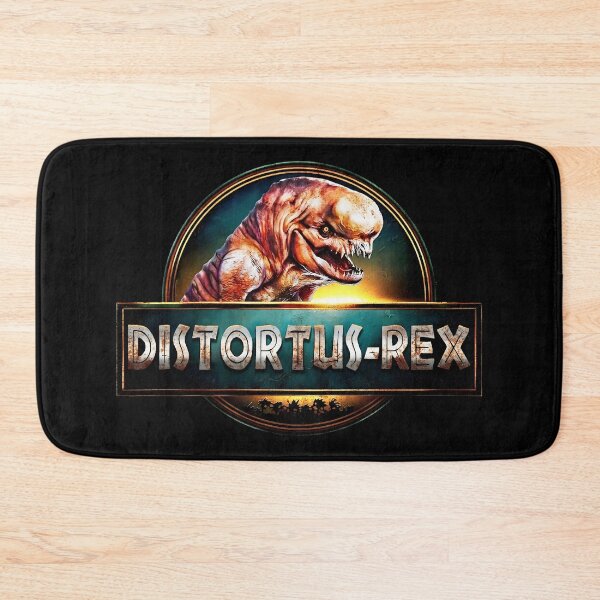 Item preview, distortus rex jurassic rust logo designed and sold by Blck-Acid-Devil.