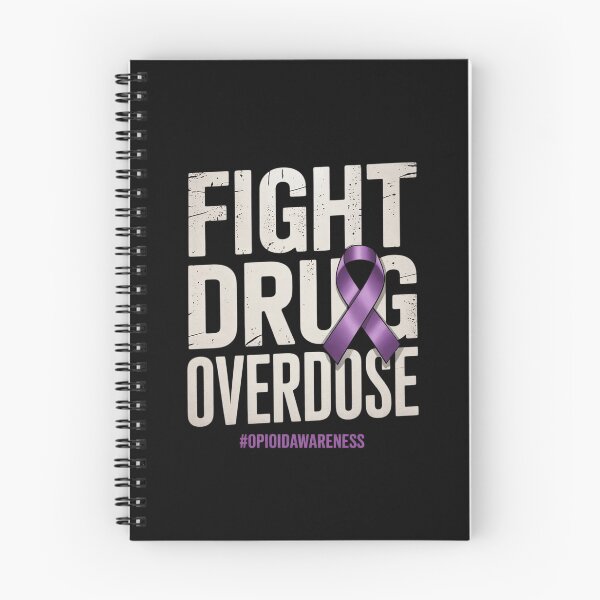 Item preview, Fight Drug Overdose Opioid Awareness Purple Ribbon Support  designed and sold by MicanCuteStore.