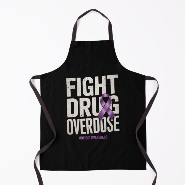 Item preview, Fight Drug Overdose Opioid Awareness Purple Ribbon Support  designed and sold by MicanCuteStore.