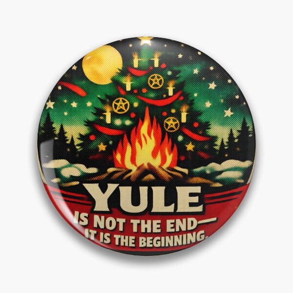 Item preview, Yule Is Not the End — It Is the Beginning | Pagan Winter Solstice designed and sold by Spaceball85.