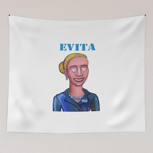 Item preview, Evita with hearts 3 designed and sold by Diego Manuel Rodriguez.