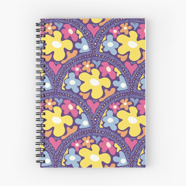 Item preview, Summer flower seamless pattern, summer vibes, retro pattern, textile clothing pattern, abstract shape flowers, decorative ornament designed and sold by NatalkaP.