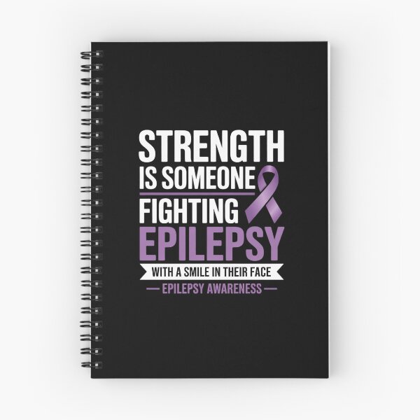 Item preview, Fighting Epilepsy with a Smile, Epilepsy Awareness  designed and sold by MicanCuteStore.