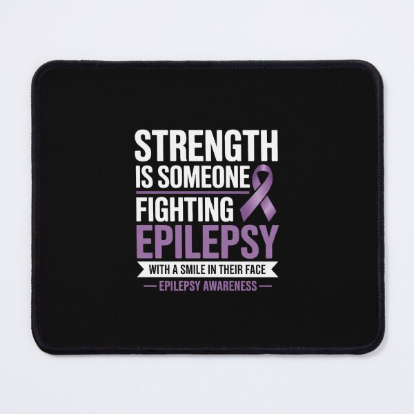 Item preview, Fighting Epilepsy with a Smile, Epilepsy Awareness designed and sold by MicanCuteStore.