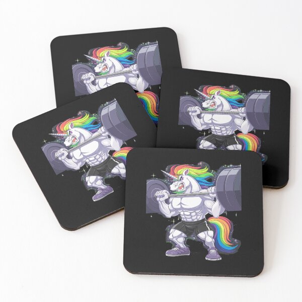 Item preview, Workout Unicorn Deadlift Gym Fitness Weightlifting Women   designed and sold by PowAcademy.