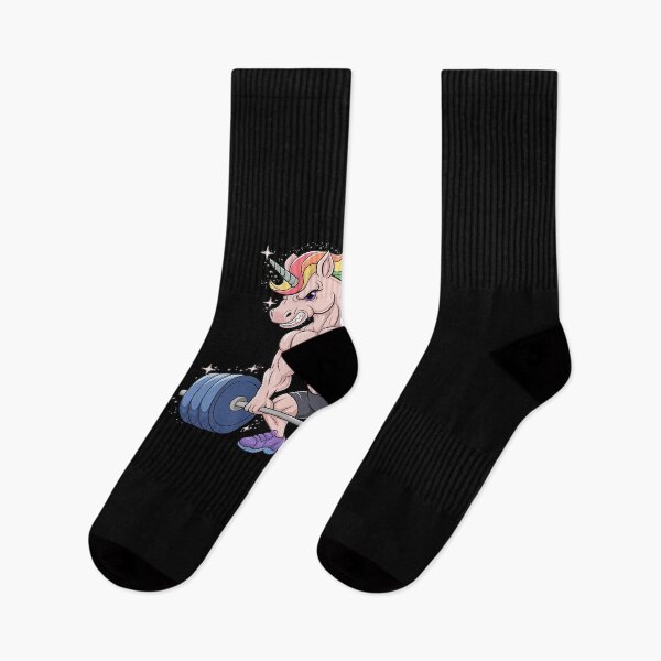 Item preview, Workout Unicorn Deadlift Gym Fitness Weightlifting Women Men designed and sold by MythWoot.