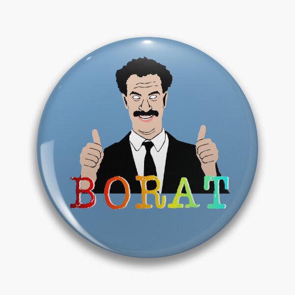 Item preview, Borat illustration designed and sold by ZooStateofMind.