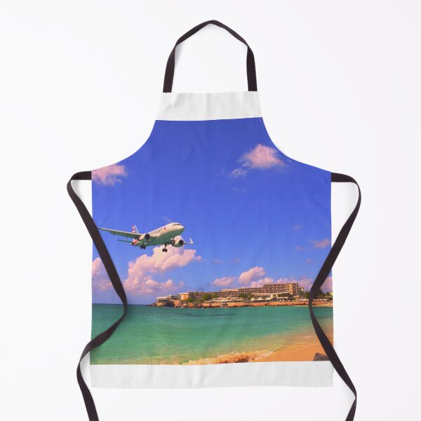 Item preview, In Coming Flight Over Maho Beach Saint Martin designed and sold by LisaWootenPhoto.