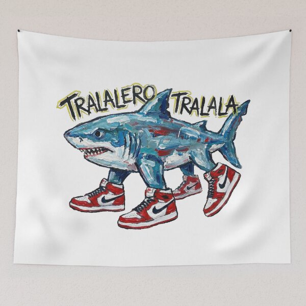 Item preview, Mercancía de memes de Tralalero Tralala designed and sold by PrintsyNook.