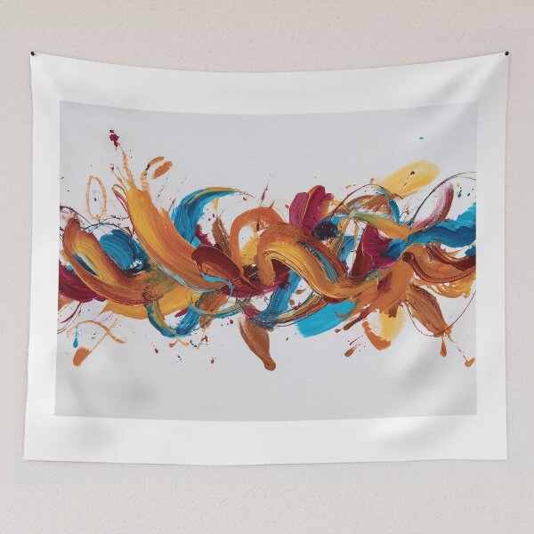 Item preview, Vibrant Abstract Swirls designed and sold by lautir.