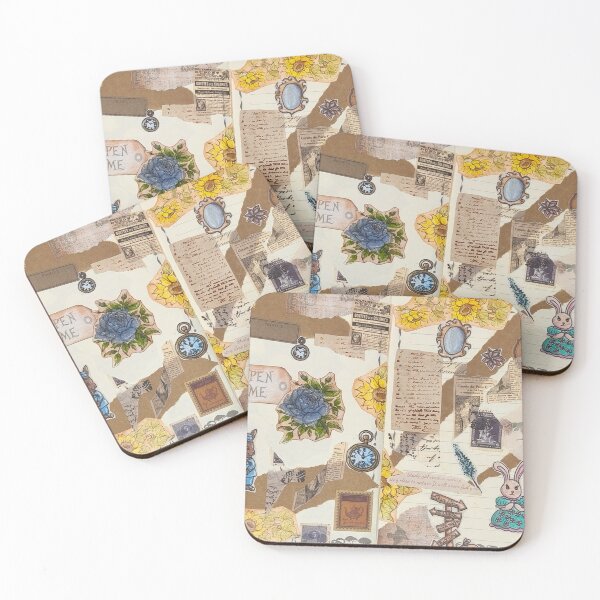 Item preview, scrapbooking art  bunny postman vintage designed and sold by ReikahVe.