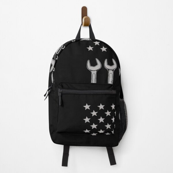 Item preview, Wrench USA American Flag Car Mechanic Garage Patriotic Men  designed and sold by PowAcademy.