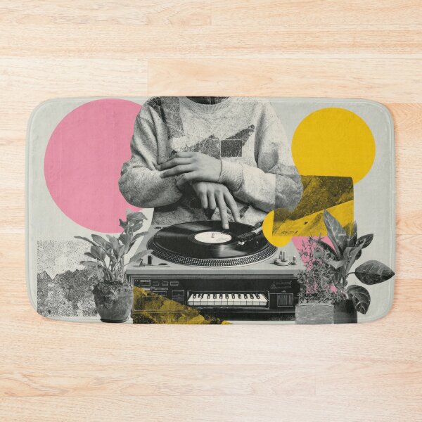 Item preview, Person using turntable with plants designed and sold by anytka.