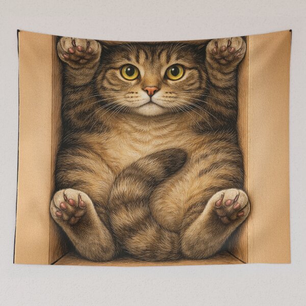 Item preview, Cat Unboxing: If It Fits, I Sits designed and sold by Nope Cats.