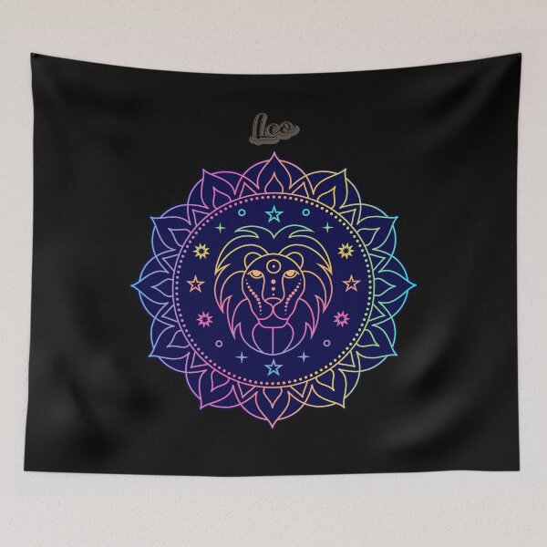 Item preview, Leo Power Bold Heart Royal Energy designed and sold by THEVONZA.