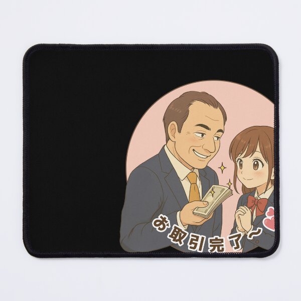 Item preview, お取引完了 (Deal Complete) — Ai Himeno (Papa-katsu Series) designed and sold by Mog Mog Eatalot – Tokyo x A’dam Mashup.