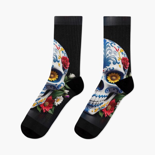 Item preview, Porcelain Skull Blooming with Roses designed and sold by Grafititee.