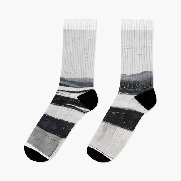 Item preview, Monochrome Landscape with Geometric Foreground designed and sold by lautir.