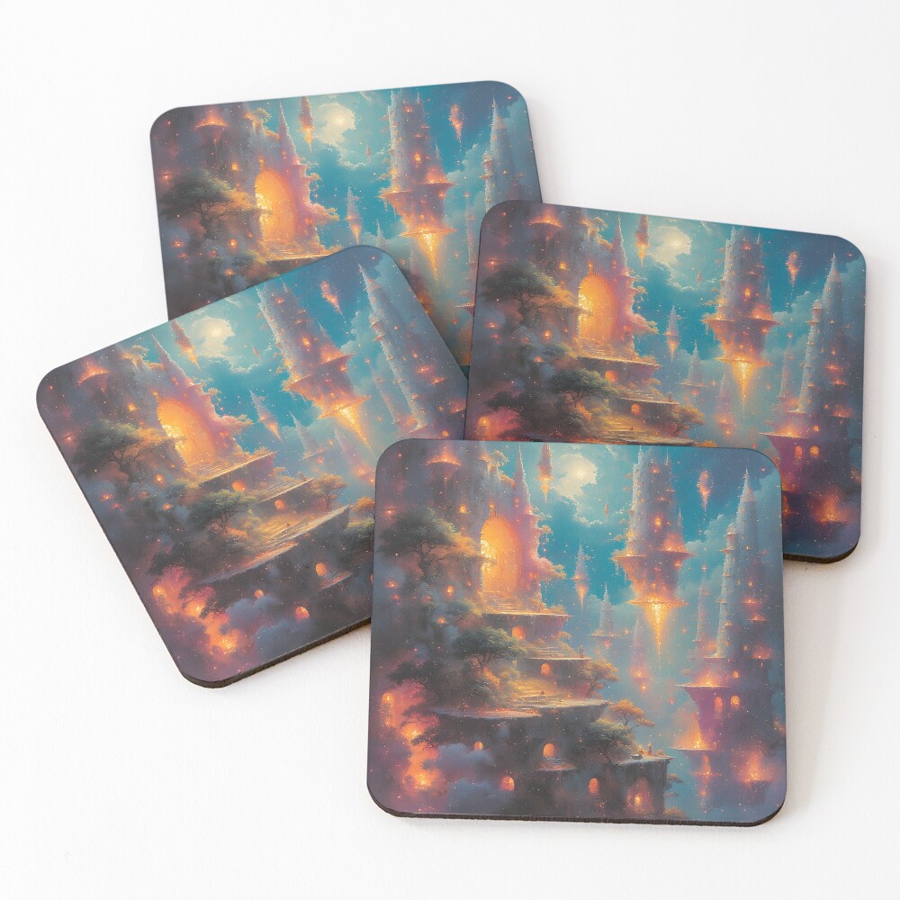 Item preview, Coasters (Set of 4) designed and sold by nativeapex.
