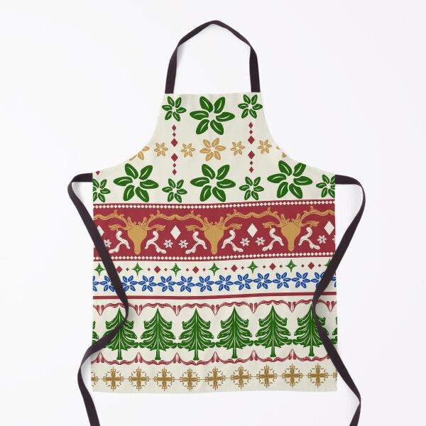 Item preview, Joyful Xmas With Reindeer Winter Snow and Christmas Tree designed and sold by Chercheryellow.