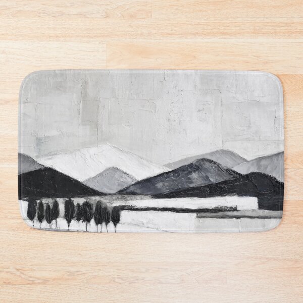 Item preview, Monochrome Mountain Landscape designed and sold by lautir.