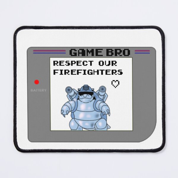 Item preview, Respect Our Firefighters: Pokémon Style (Blastoise) designed and sold by The Clefairy Godmother.