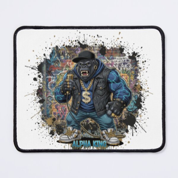 Item preview, Alpha King Rap designed and sold by Adventuremoreco2025.