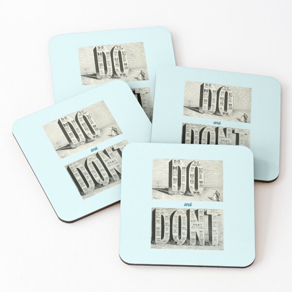 Item preview, Do's and Don'ts designed and sold by NoisyNosyNancy.