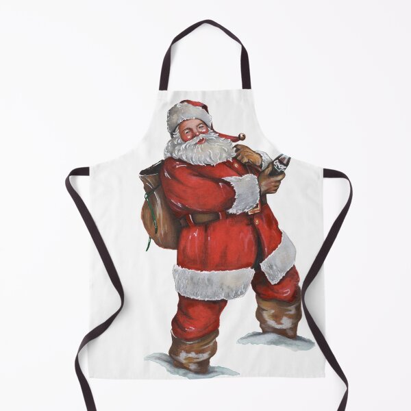 Item preview, Retro Santa In Snow designed and sold by jamesbrooker.