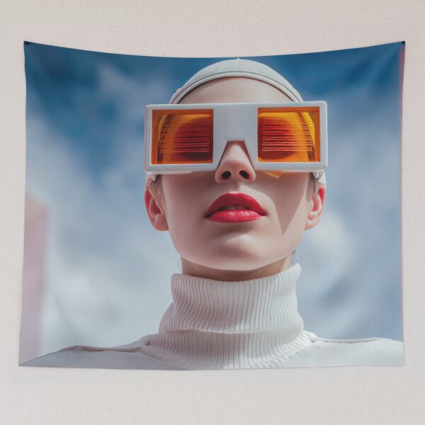 Item preview, Model in chic shades outside designed and sold by anytka.