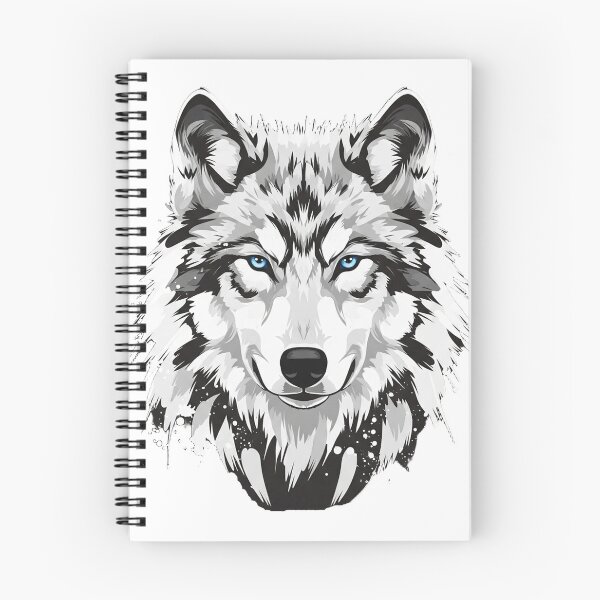 Item preview, Majestic Nordic White Wolf designed and sold by mbyprints.