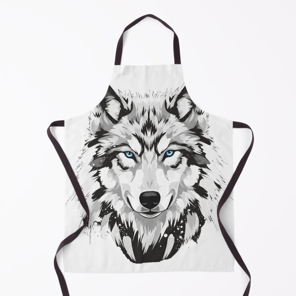Item preview, Majestic Nordic White Wolf designed and sold by mbyprints.