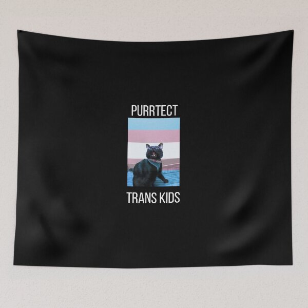 Item preview, Purrtect Trans Kids designed and sold by thegaythey.