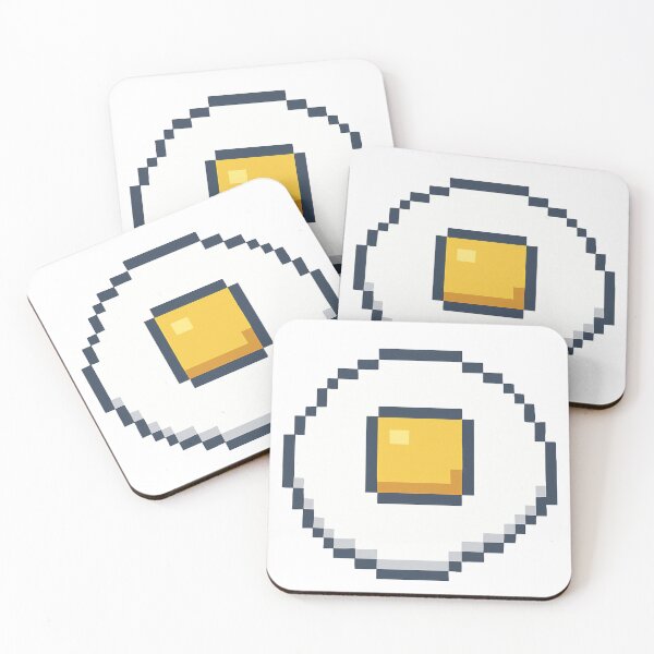 Item preview, Pixel Fried Egg Icon designed and sold by Wrestmanstore.
