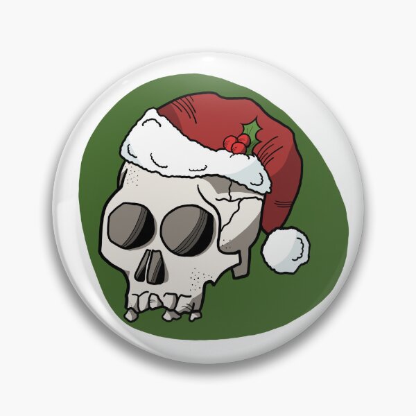 Item preview, Santa Skull designed and sold by Crafting Mischief.