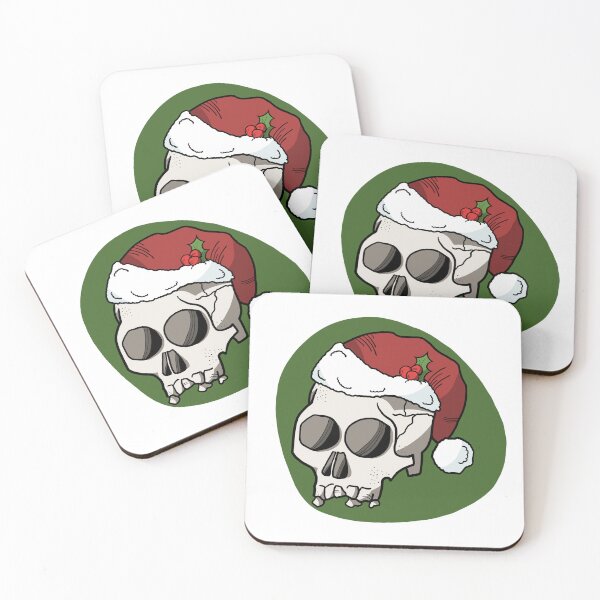 Item preview, Santa Skull designed and sold by Crafting Mischief.