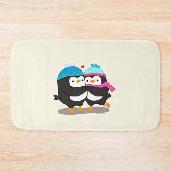 Item preview, Cute Couple of Penguins - Always together designed and sold by julianamotzko.