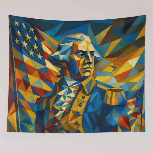 Item preview, George Washington, Founding Fathers of the United States First President, EA Soldier NFT Collection, Founding Fathers and Generals Series designed and sold by EASNFTCOL.