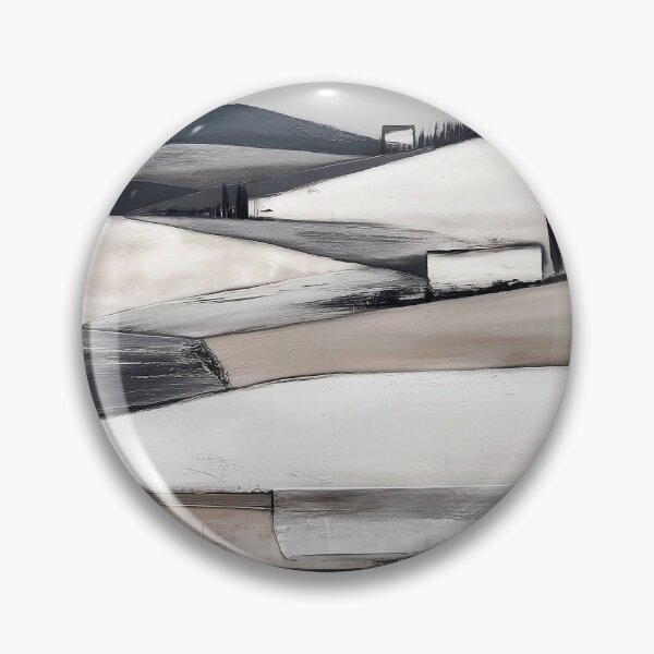Item preview, Monochrome Countryside Landscape designed and sold by lautir.