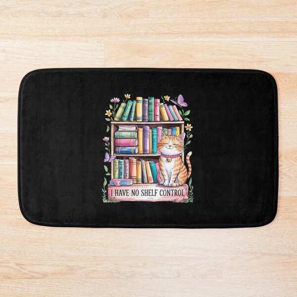 Item preview, I Have No Shelf Control Literature Library Book Cat Lovers Men Women Girls Kids designed and sold by MicanCuteStore.