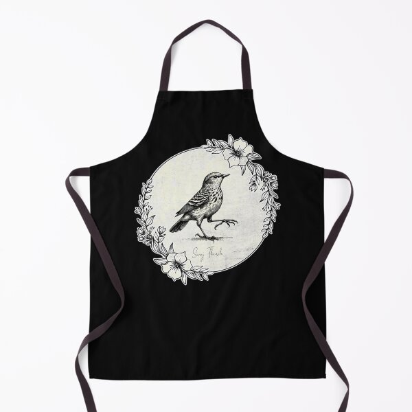 Item preview, Vintage Style Song Thrush Bird designed and sold by suewen.