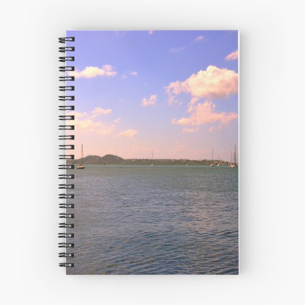 Item preview, Serene Seascape with Sailboats St. Martin designed and sold by LisaWootenPhoto.
