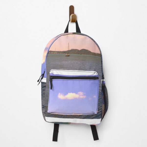 Item preview, Serene Seascape with Sailboats St. Martin designed and sold by LisaWootenPhoto.