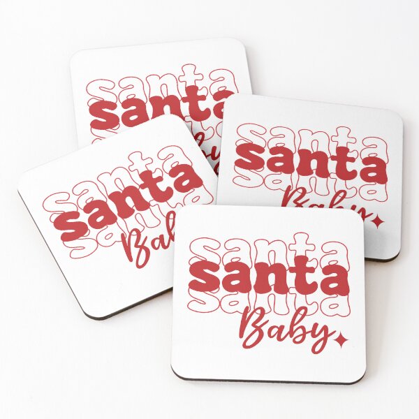 Item preview, Santa Santa Baby Christmas designed and sold by KeekStudio.