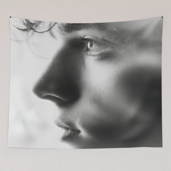 Item preview, Young person profile, BW designed and sold by anytka.