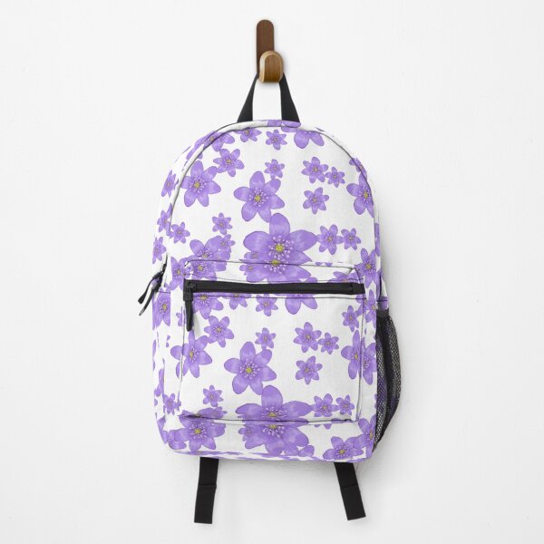 Item preview, Hepatica watercolour flower pattern designed and sold by Fridayscorner.