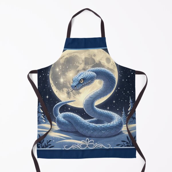 Item preview, Snow Snake During a Full Moon designed and sold by suewen.