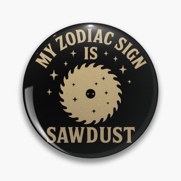 Item preview, My Zodiac Is Sawdust – Astrology Woodworker Humor designed and sold by SidTastic .