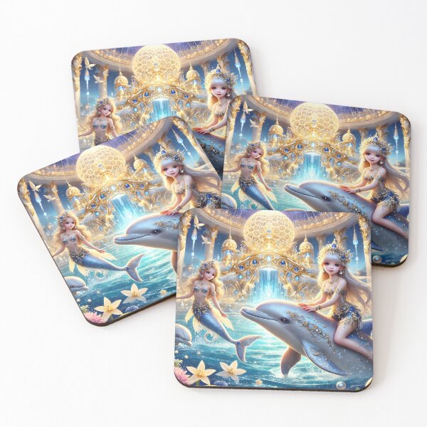 Item preview, Mermaid Princess of the Crystal Realm 7L19P195TH5 designed and sold by OsirizyahDesign.